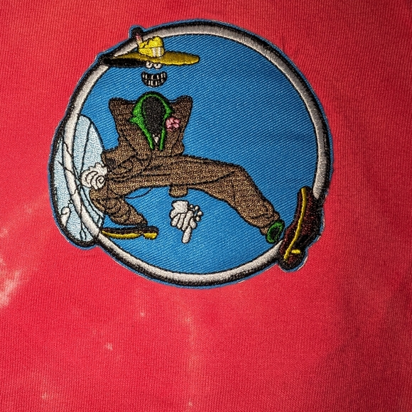 Grateful Dead Doo-da Man tie dye T-shirt, Grateful Dead tie dye with embroidered - Picture 5 of 5